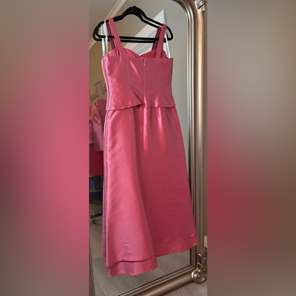Montage Rose Gown W/ Jacket Size 10 - Picture 5 of 10